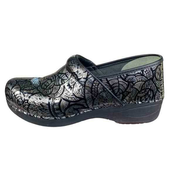 Dansko Women’s XP Professional Grey Black Fossilized Clog Size 42 US 11.5/12 - Picture 3 of 10